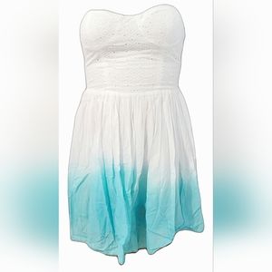 Turqoise Tie Dye Dress